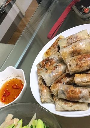 Hình của món Nem hàu.