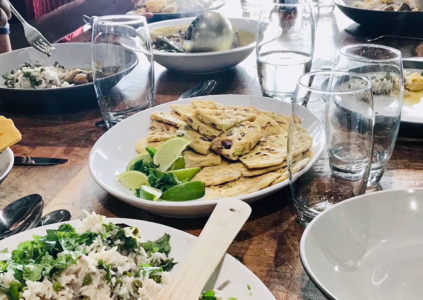 Missi roti (chickpea bread) â³