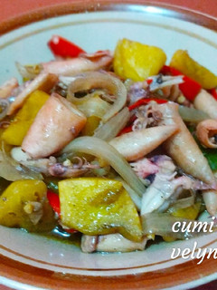 Foto resep Cumi cabe ijo