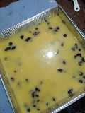 Postre de chocolate blanco y limón