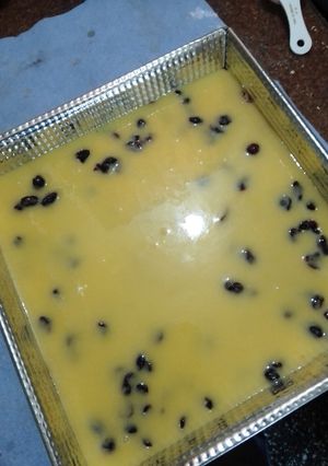 Una foto de Postre de chocolate blanco y limón