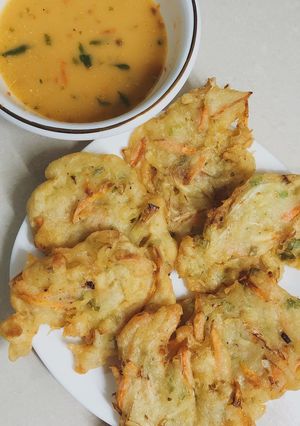 Foto resep Bakwan Goreng dengan Sambel Kacang