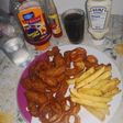 أصابع سمك التونا