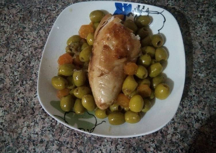 Recette: Tajine des olives