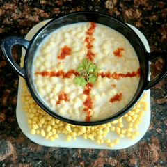Boondi raita A picture of Boondi raita.
