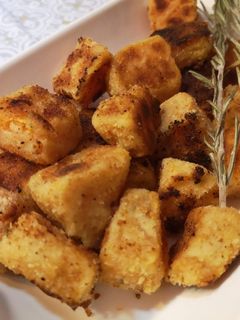 Foto di Cubetti di zucca gratinati
