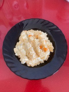 Una foto de Risotto de calabaza y queso azul Thermomix
