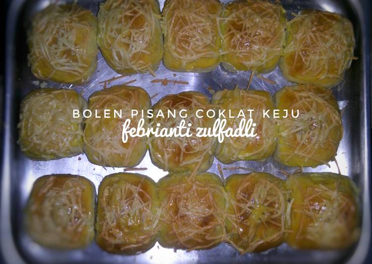 Cara Buat Bolen pisang coklat keju tanpa korsvet Untuk Jualan