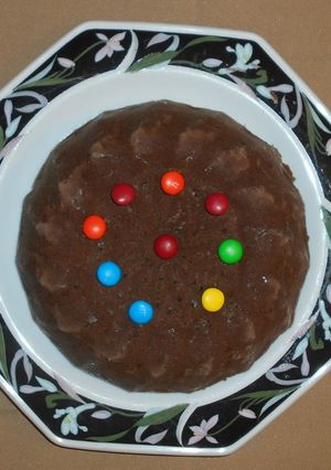 Una foto de Panque de chocolate con calabaza saludable