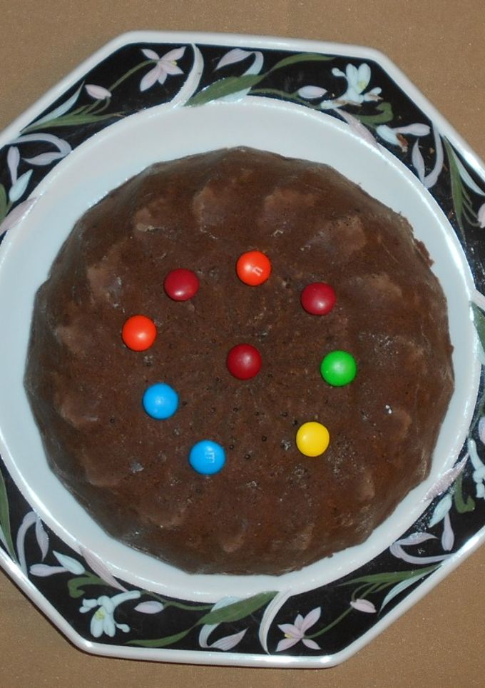 Una foto de Panque de chocolate con calabaza saludable