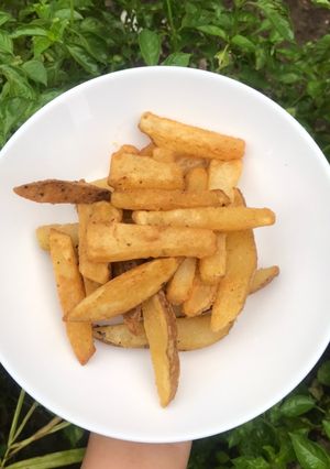 Foto resep Kentang Goreng Kulit Homemade