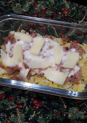 Foto resep Chesse Tuna Mayo Baked Rice