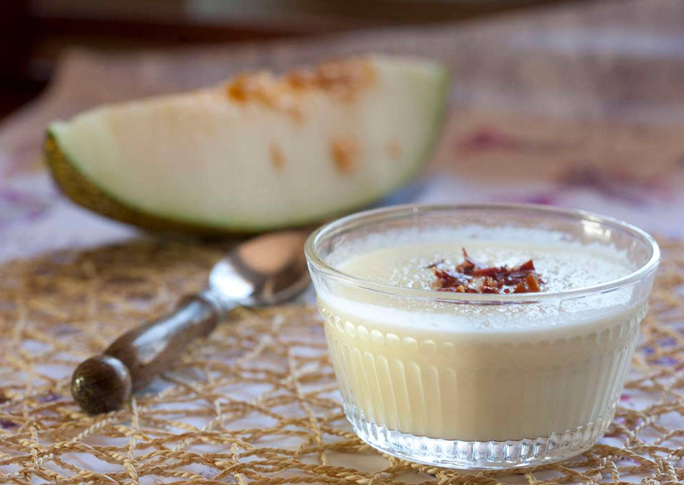 Sopa fría de melón