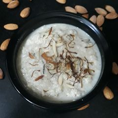 A picture of Instant basundi for navratri fast.
