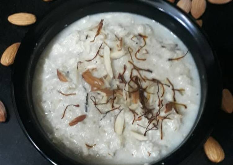 Simple Way to Prepare Quick Instant basundi for navratri fast