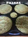 Filloas gallegas (en filloeira)