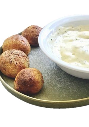 Magos, túrós sajtgolyó recept fotója