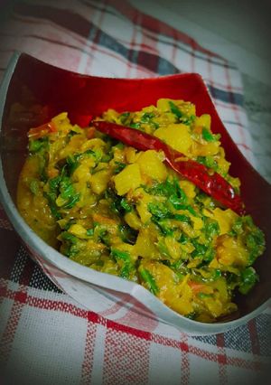 A picture of Palak petha.