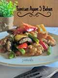 476.Tumisan Ayam 5 Bahan