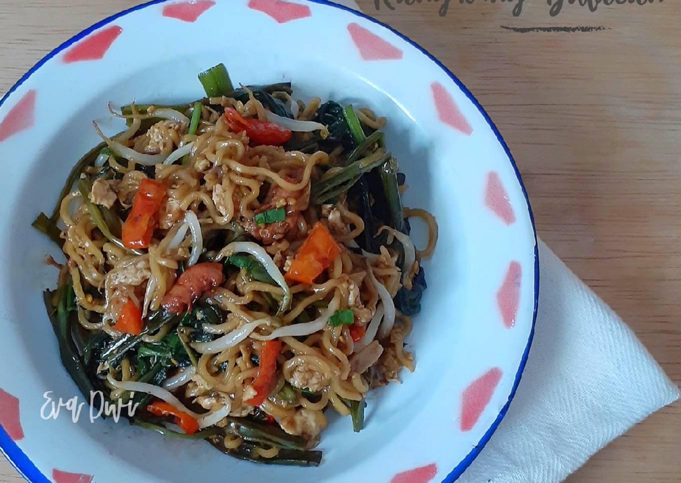 Mie Kangkung Balacan