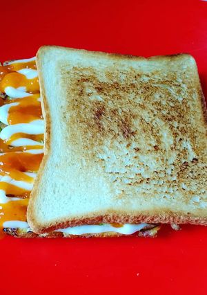 Foto resep Korean Toast Omelette