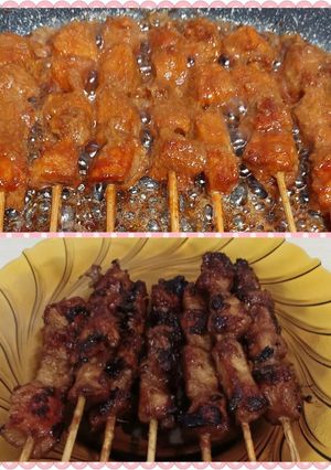 Foto resep Sate ayam manis bumbu rempah 🐔