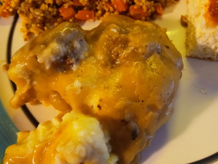 Recipe Mashed potatoes and Gravy Surprise the Can Spoil the Tongue So Delicious