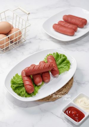 Foto resep Homemade Chicken Bratwurst