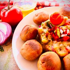 A picture of Litti Chokha.