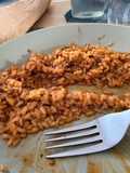 Arroz meloso de pulpo al ajillo