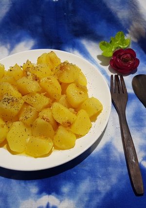 Foto resep Salted potatoes