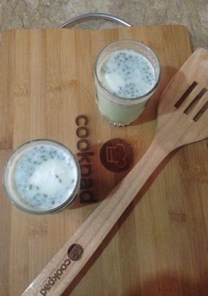 A picture of Icecream soda milk #ramazankitayari.