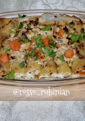 Foto di Cannelloni di rana pescatrice
