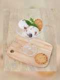 Glace banane /rhum/raisins