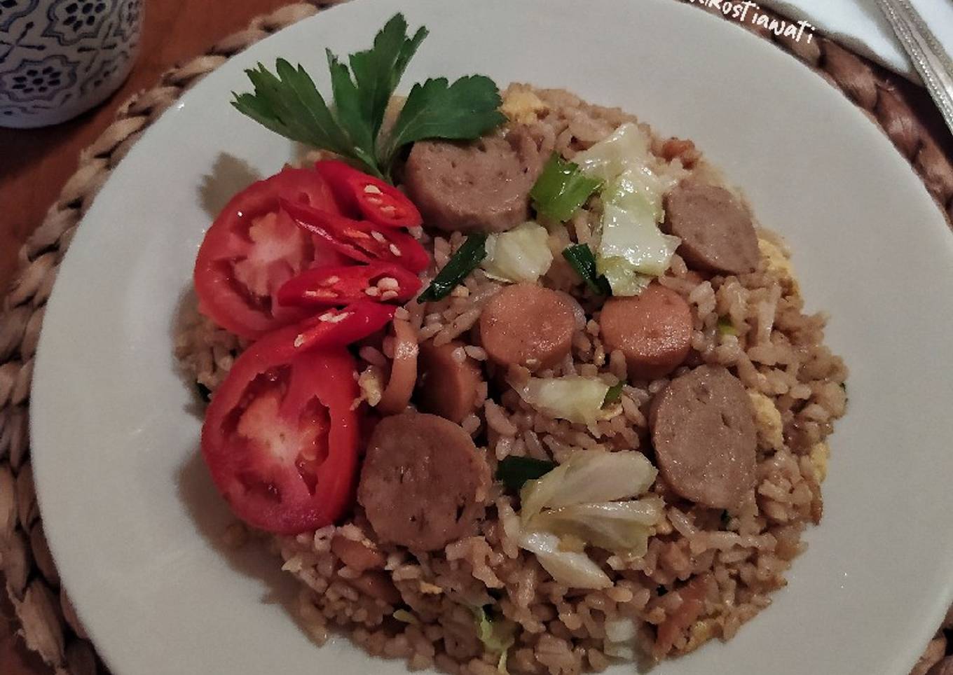 Nasi Goreng Teriyaki