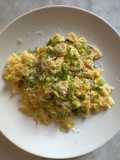 Creamy Corn Pasta with Basil