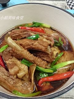 蔥燒排骨 的食譜成品照片