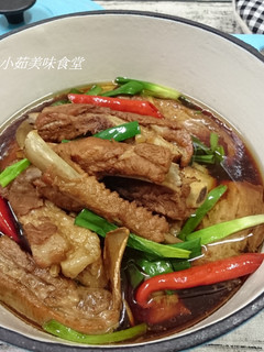 蔥燒排骨 的食譜成品照片