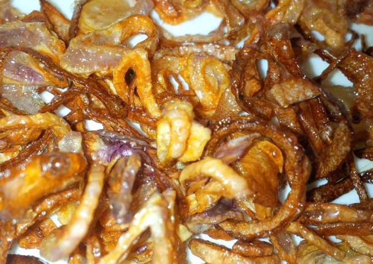 Bawang goreng crispy