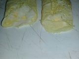 Panqueque de huevo con arroz y queso
