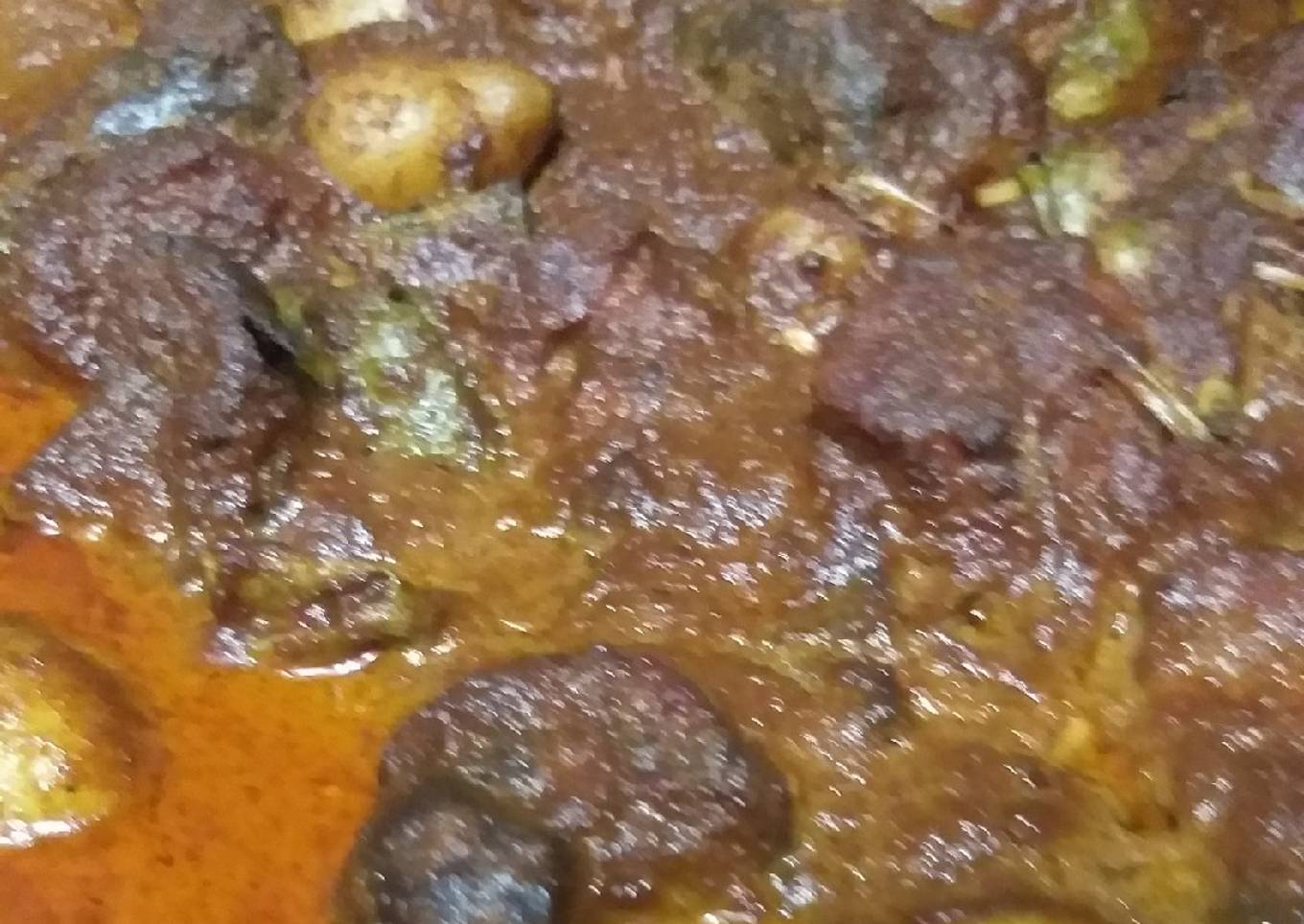 Rendang daging sapi