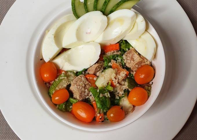 A healthy fat loss salad