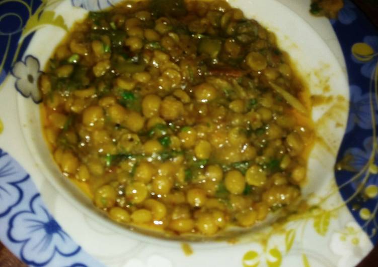 Fry daal chana