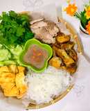 Bún đậu mắm tôm tự làm ở nhà