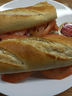 Una foto de Bocadillo de fuet
