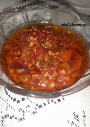 Foto resep Sambal Goreng Pedas, Mudah dan Enak