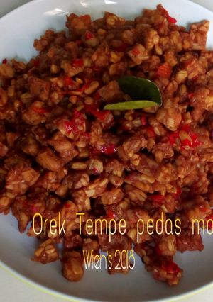 Foto resep Orek Tempe pedas manis