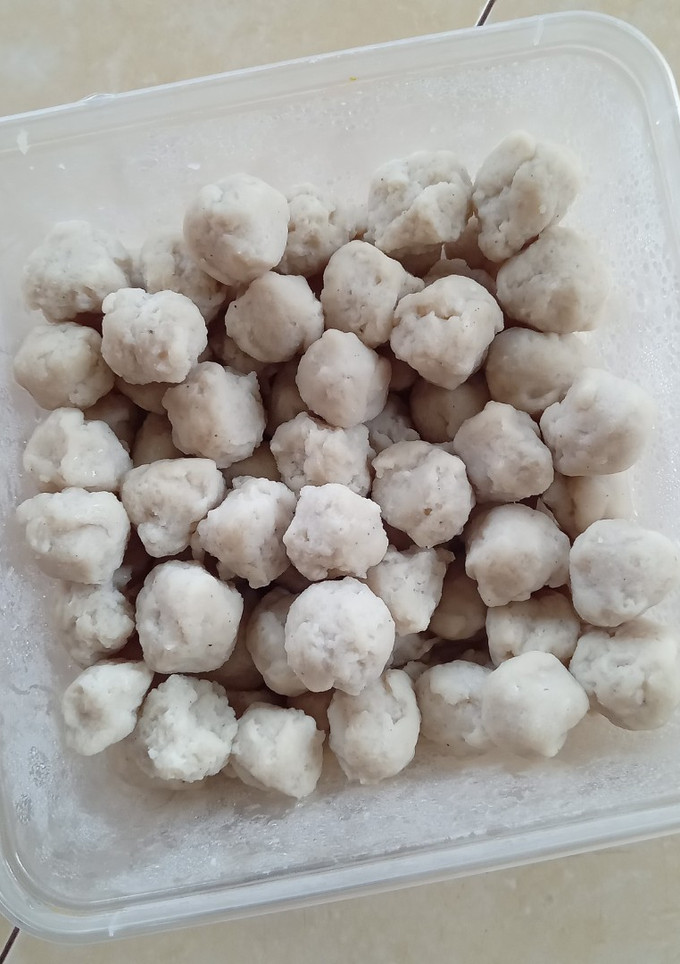 Foto resep Bakso Ikan Tenggiri Kenyal