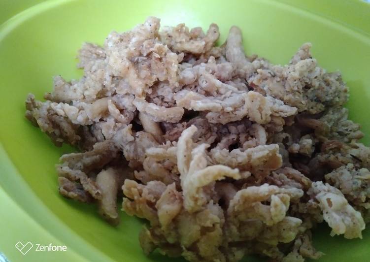 Jamur Tepung Kripi - Dapur Umami / Tepung tahu crispy & tepung jamur crispy racikan mamicy.