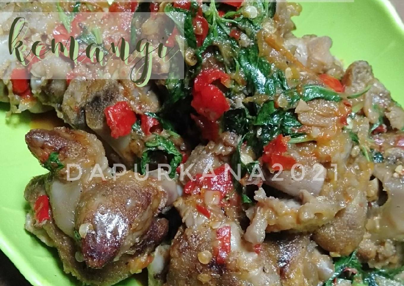Kaki babi masak kemangi